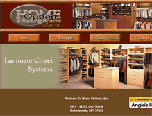 Tablet Screenshot of closetsite.com